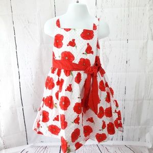 JANIE AND JACK VINTAGE 3T BLOOM GIRLS POPPY PINDOT
